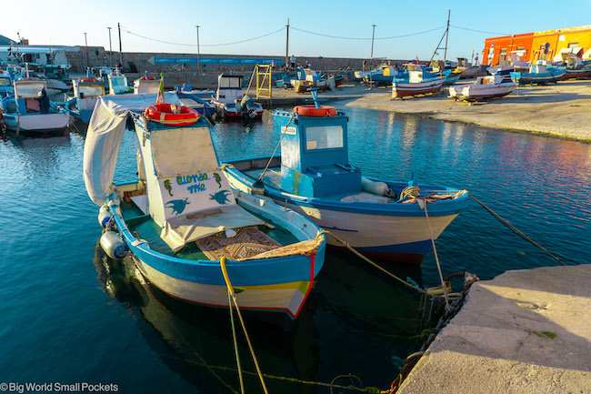 Sicily, Favignana, Boats
