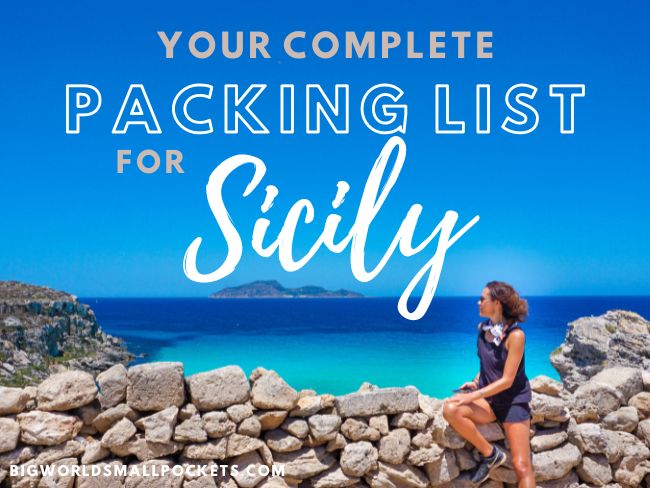 Sicily Packing List