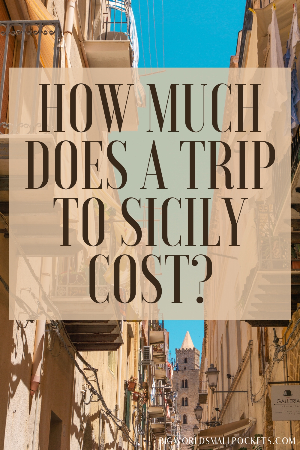 Sicily Travel How Much Does it Cost