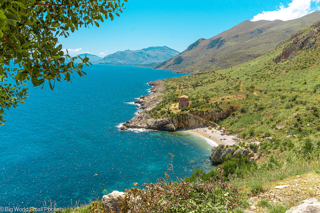 Sicily, Zingaro Reserve, Beach