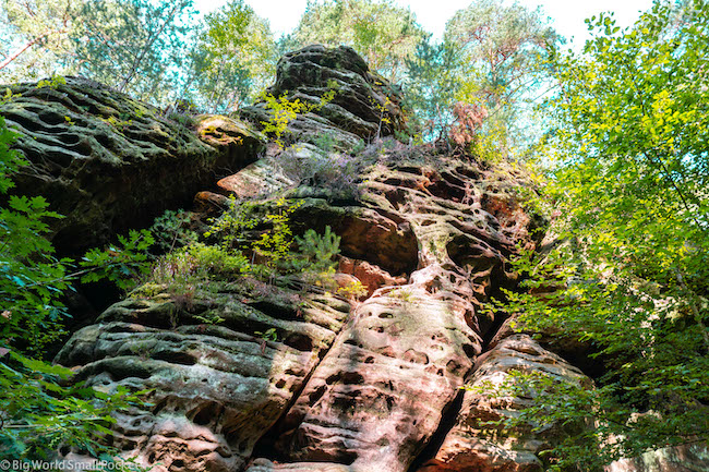 Czechia, Bohemian Switzerland National Park, Rock Formation