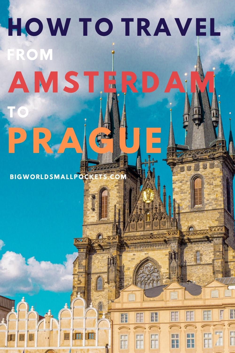 travel amsterdam to prague