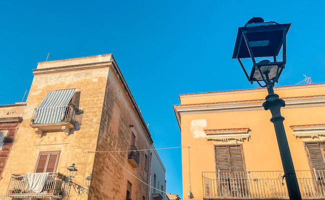 Sicily, Favignana Island, Town Buildings