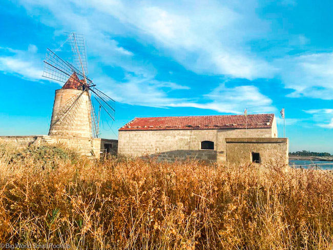 Sicily, Masala, Windmill