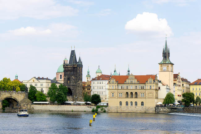 Czech Republic, Prague, River Views