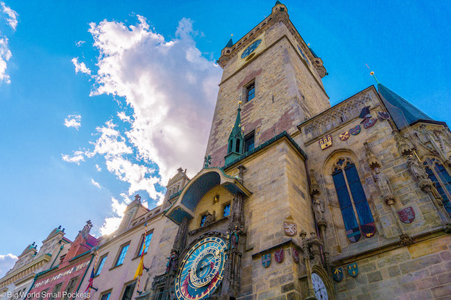 Prague, Historic Building, Clock Tower