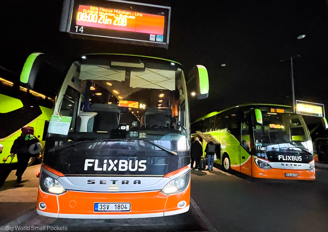 Prague to Brno Flixbus