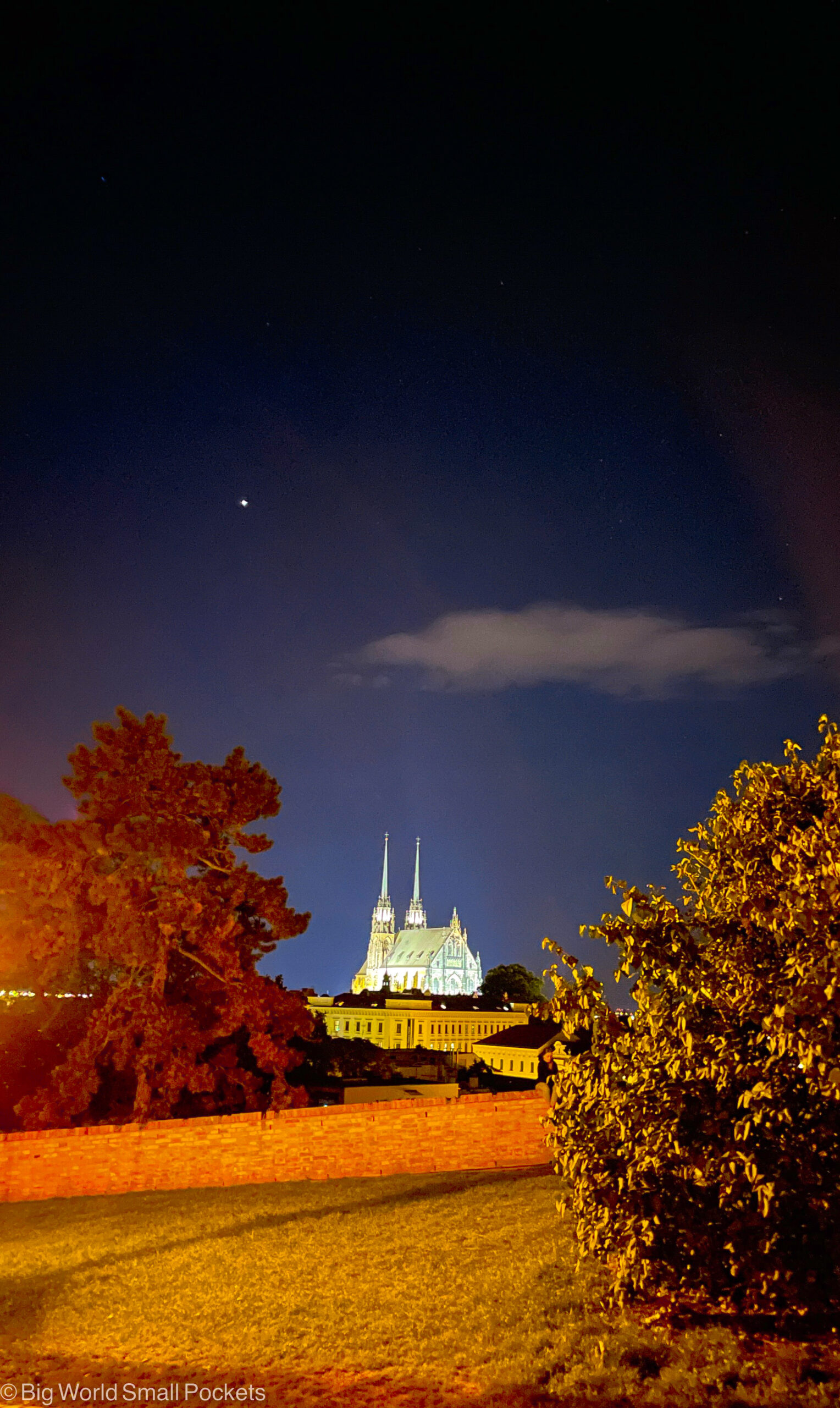 Czechia, Brno, Night View
