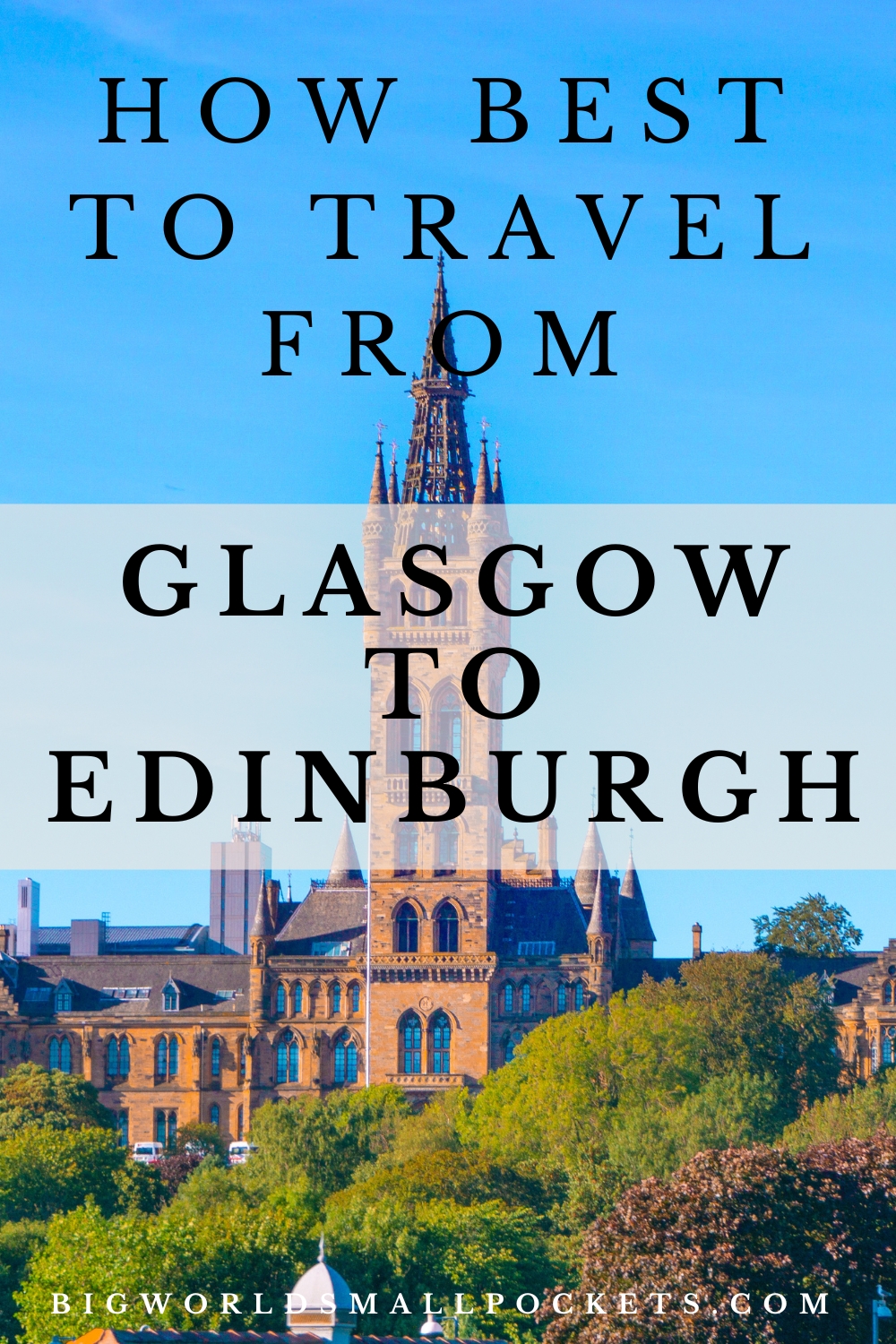 How to Travel from Glasgow to Edinburgh