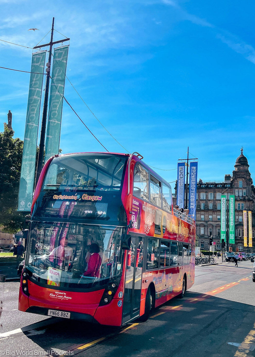 Scotland, Glasgow, Hop On Hop Off Bus