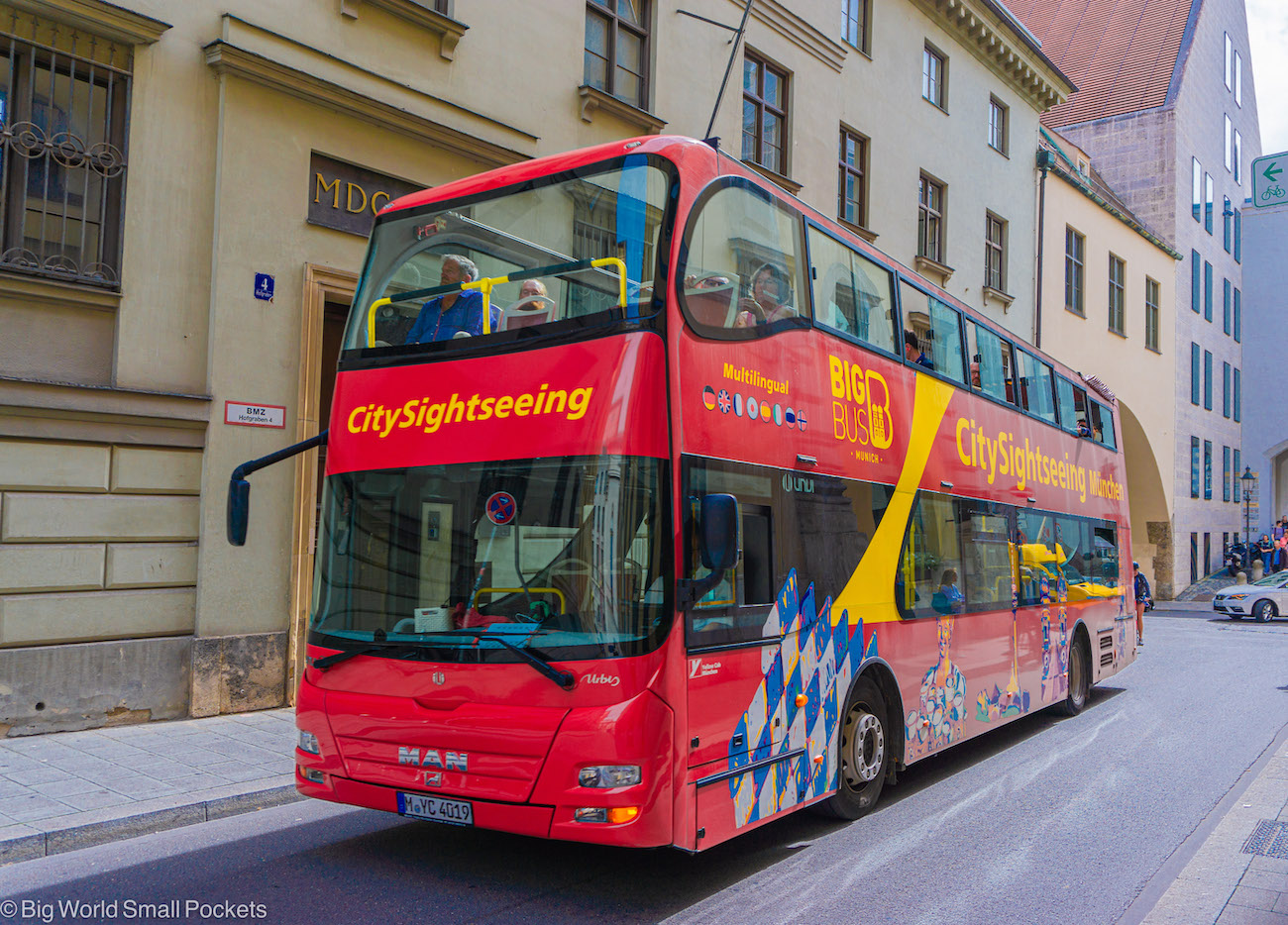 Germany, Munich, Hop On Hop Off Bus Tour
