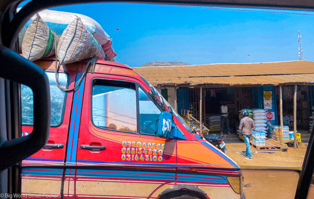 Sierra Leone, Market, Van