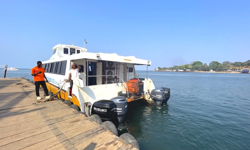Sierra Leone, Sea Ferry, Boat
