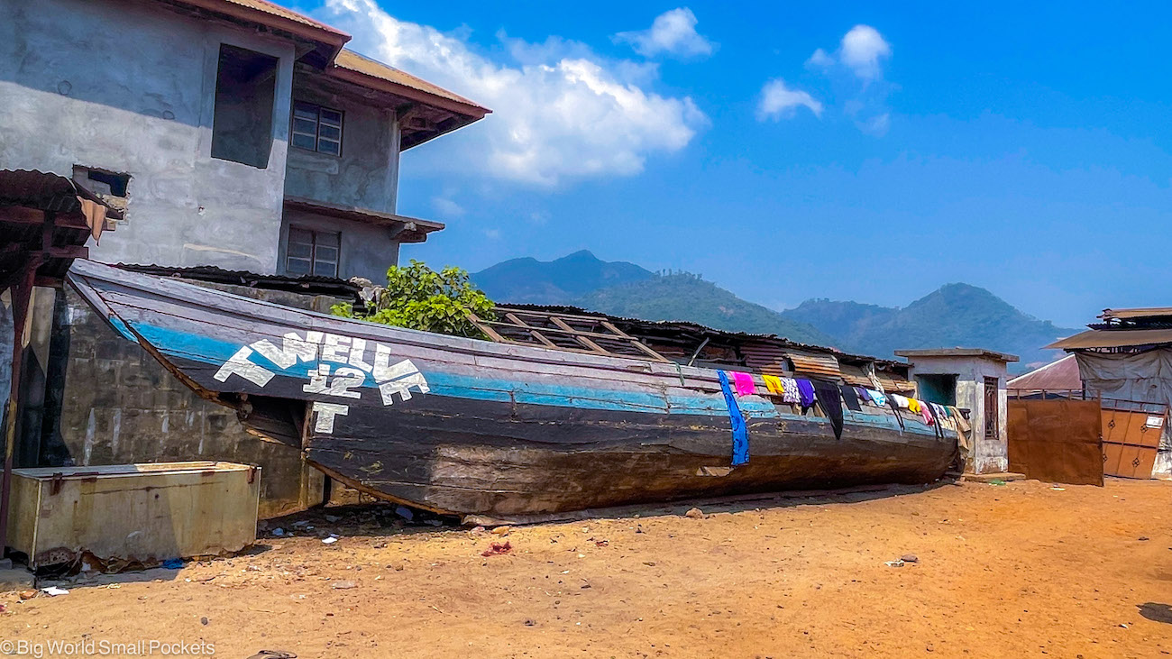Sierra Leone, Tambo, Boat