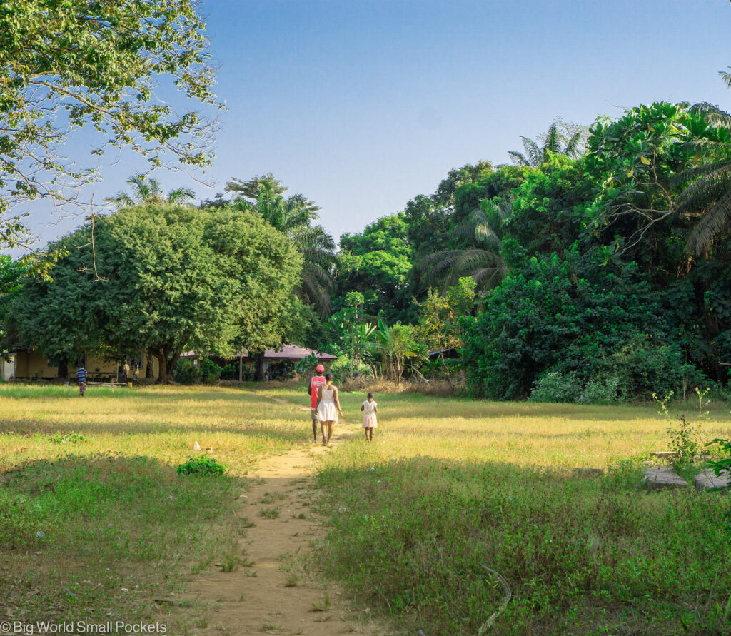 Sierra Leone, Banana Island, Family