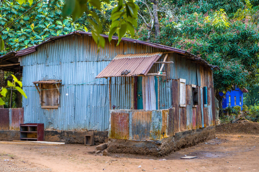 Sierra Leone, Banana Island, House