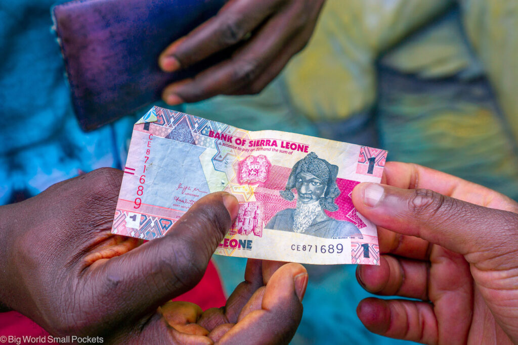Sierra Leone, Freetown, Money