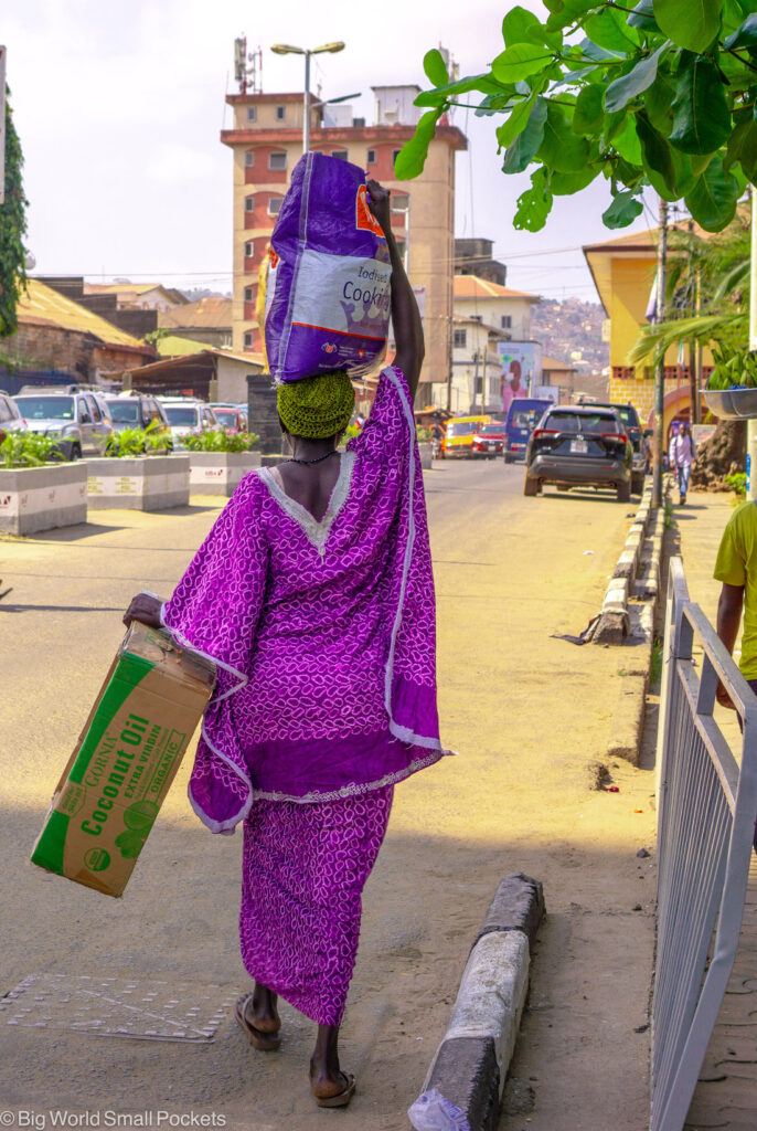 Sierra Leone, Freetown, Woman