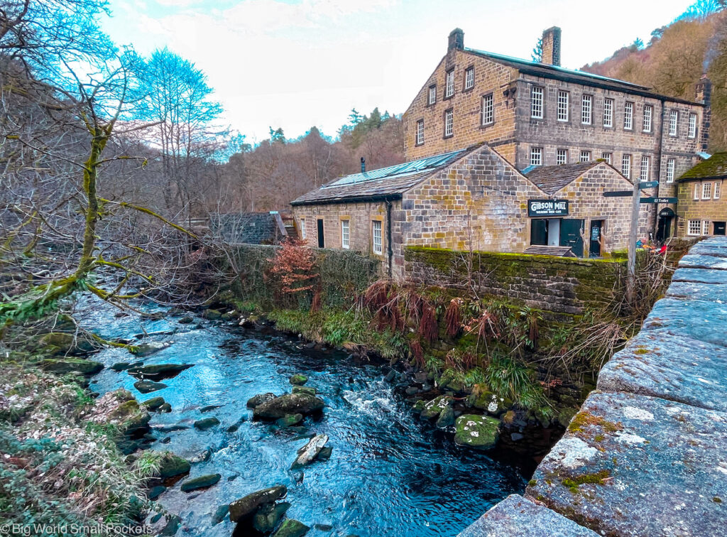 Calder Valley, Hebden Bridge, Hardcastle Crags, Gibson Mill