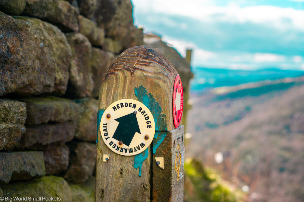 Calder Valley, Hebden Bridge, Walking Route