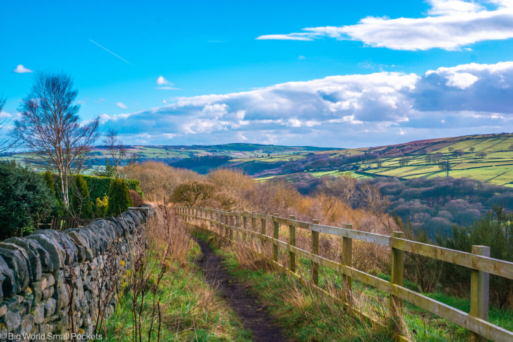 Yorkshire, Calder Valley, Views