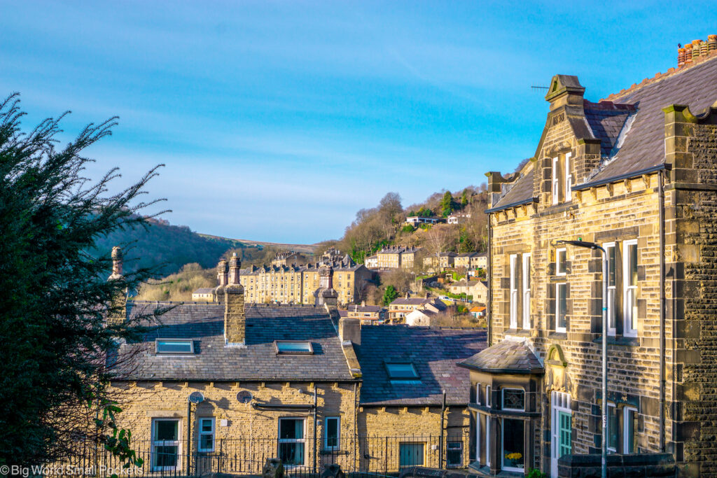 Yorkshire, Hebden Bridge, Town