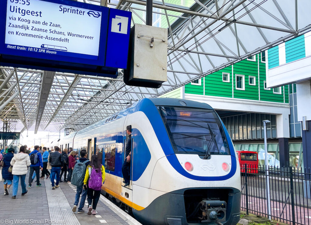 Amsterdam, Zaandam, Train Station