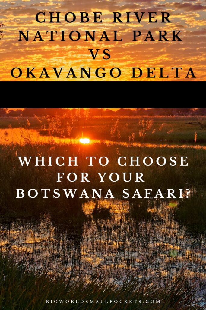 Chobe River vs Okavango Delta in Botswana