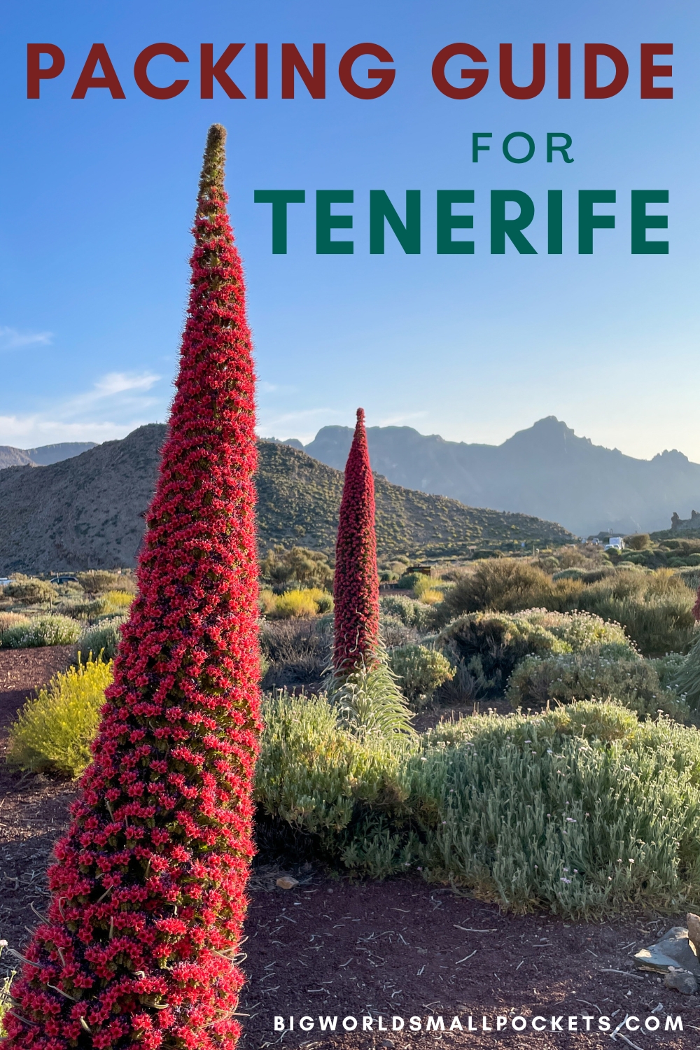 Packing Guide for Tenerife