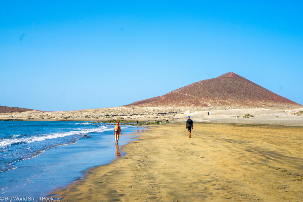 South Tenerife, Beach, Walk