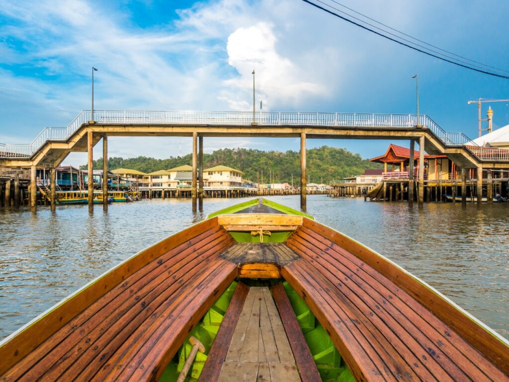 Southeast Asia, Brunei, River Boat