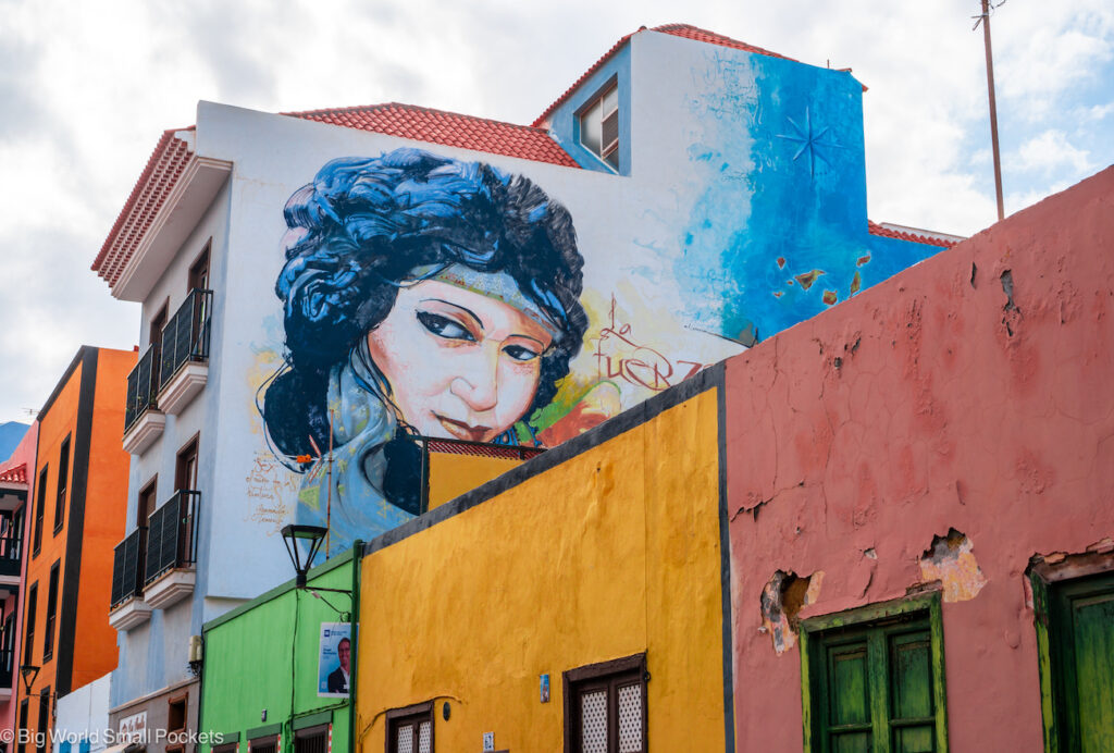 Tenerife, Puerto De La Cruz, Street Art
