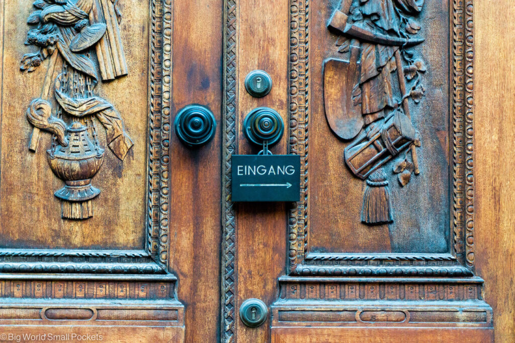 Germany, Munich Church Door