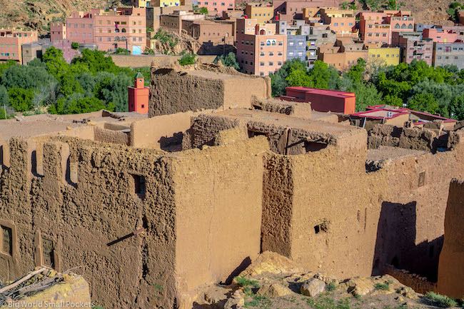Morocco, Todra Gorge, Buildings