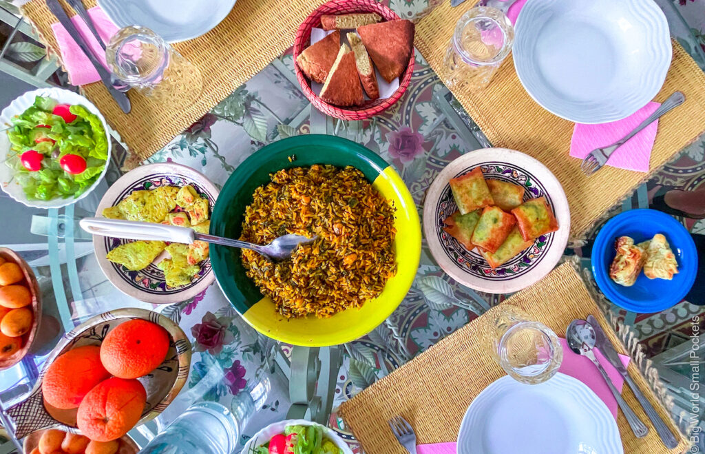 Tunisia, Traditional Dar, Food