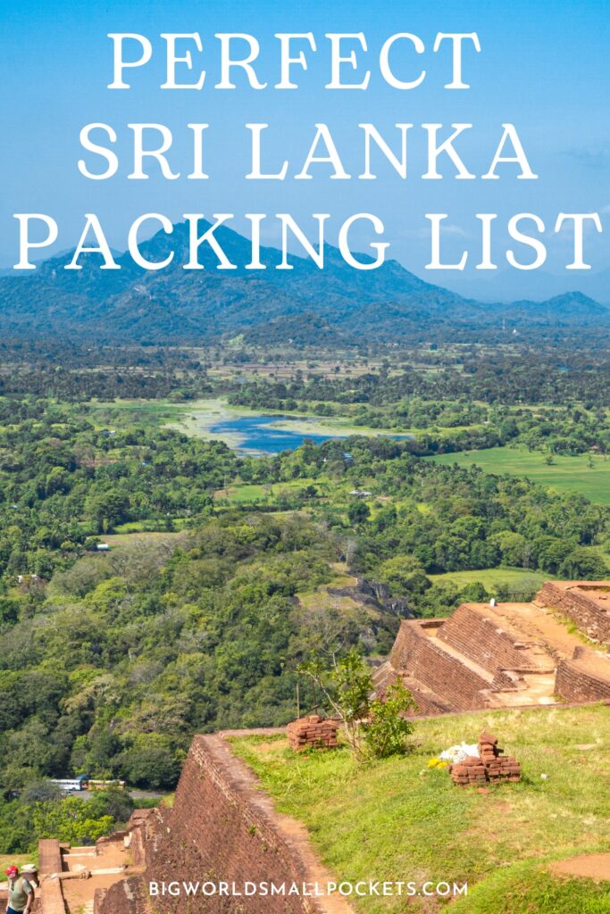 Perfect Sri Lanka Packing List - What to Wear & Take