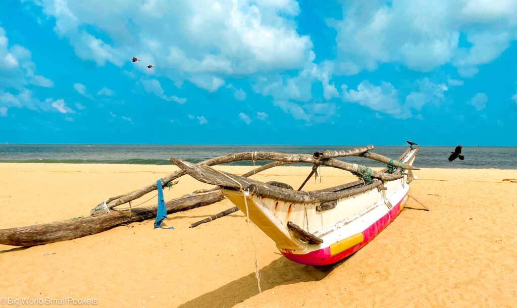 Sri Lanka, Beach, Boat