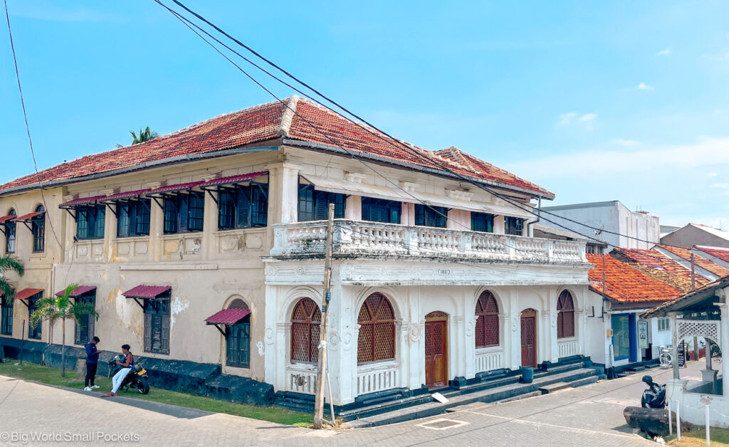 Sri Lanka, Galle, Building