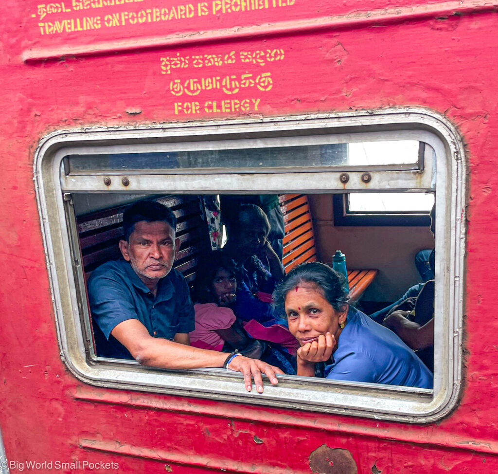 Sri Lanka, Train, Passengers