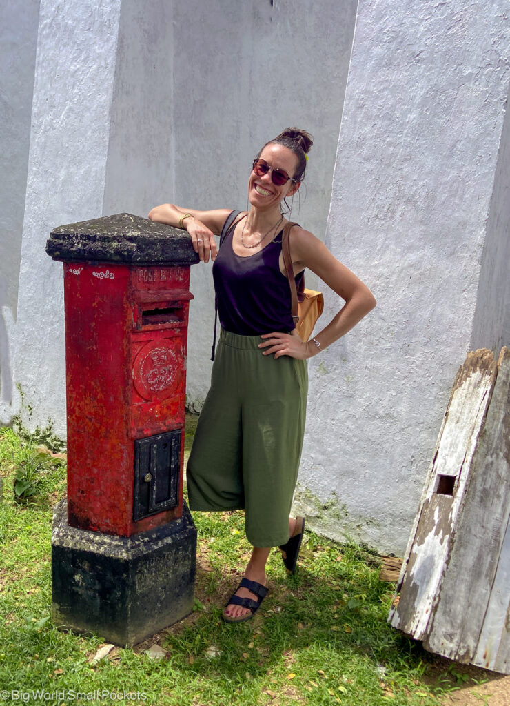 Sri Lanka, Galle, Me and Postbox