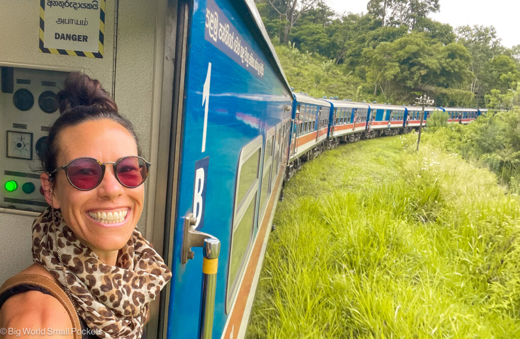 Sri Lanka, Train Ride, Me