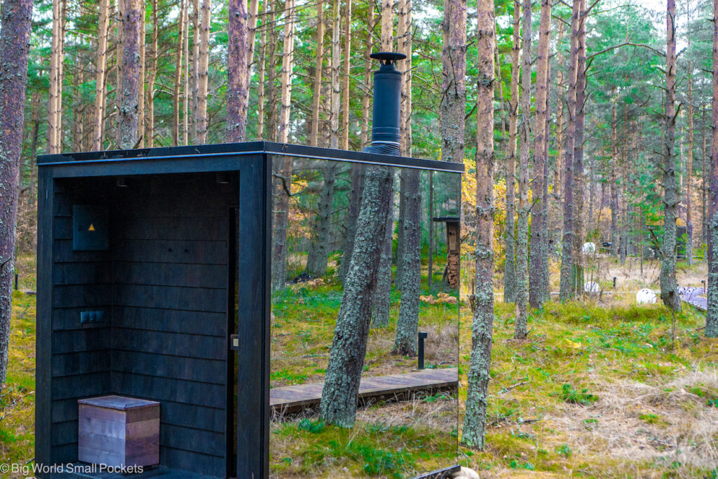 Estonia, Jõelähtme Parish, Sauna in Forest