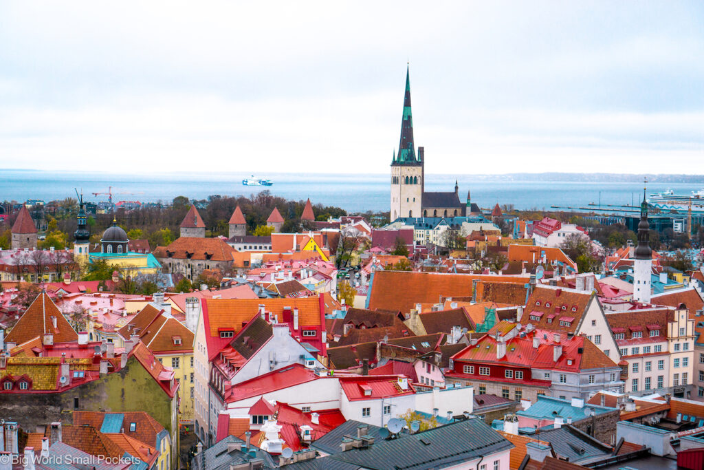 Estonia, Tallinn, City View