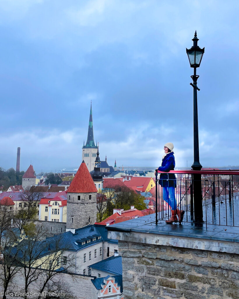 Estonia, Tallinn, Me at Lookout
