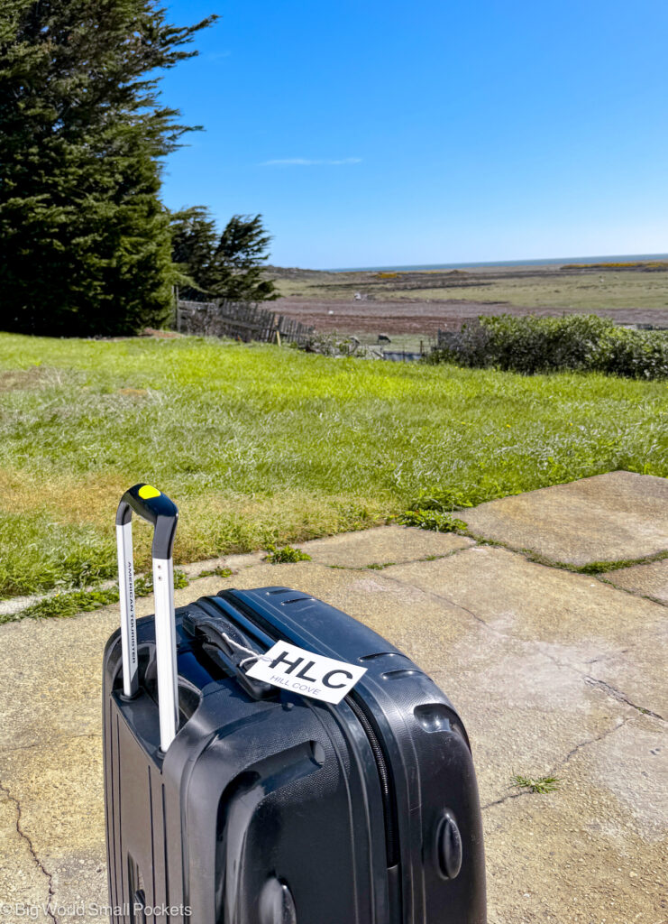 Falklands, Hill Cove, Suitcase