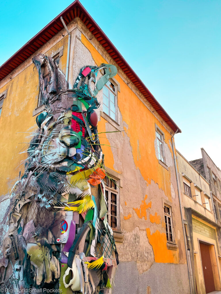Portugal, Porto, Street Art Rabbit