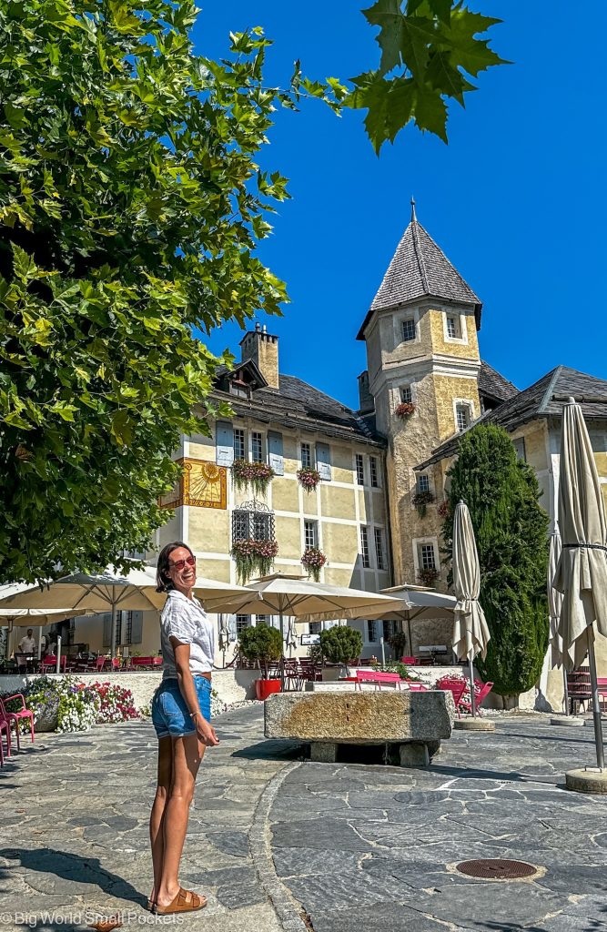 Switzerland, Valais, Chateau de Villa