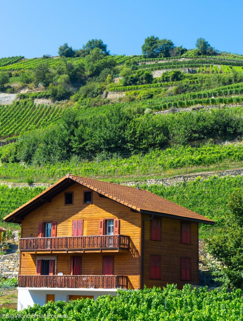 Switzerland, Valais, Wine Region