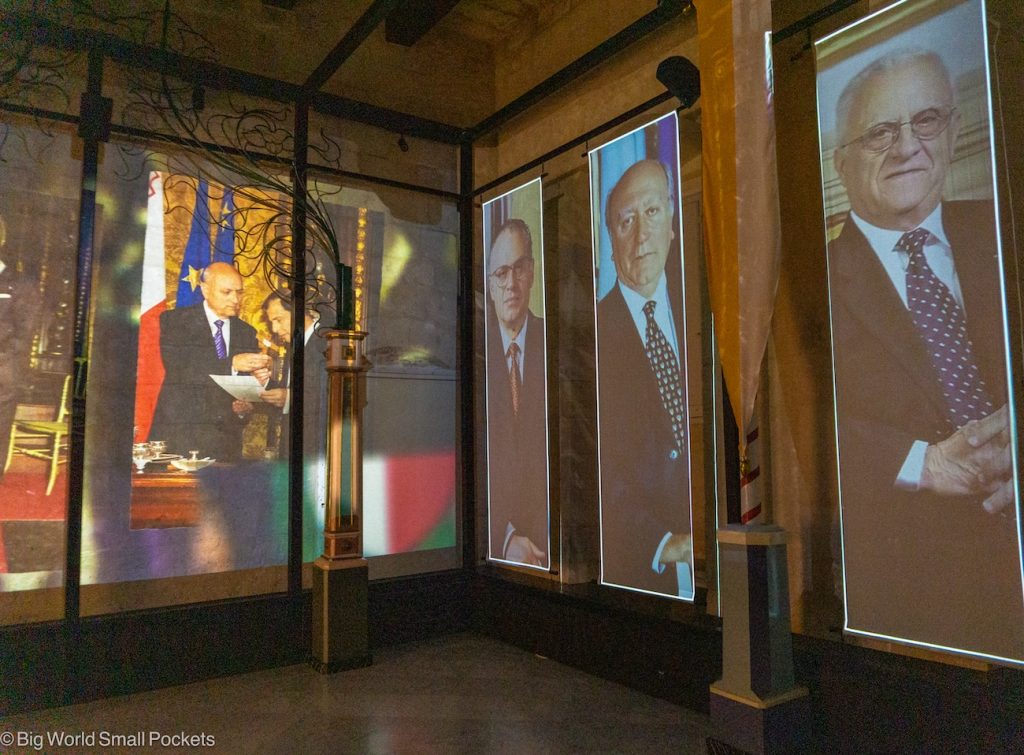Malta, Valletta, Grandmaster's Palace Exhibition