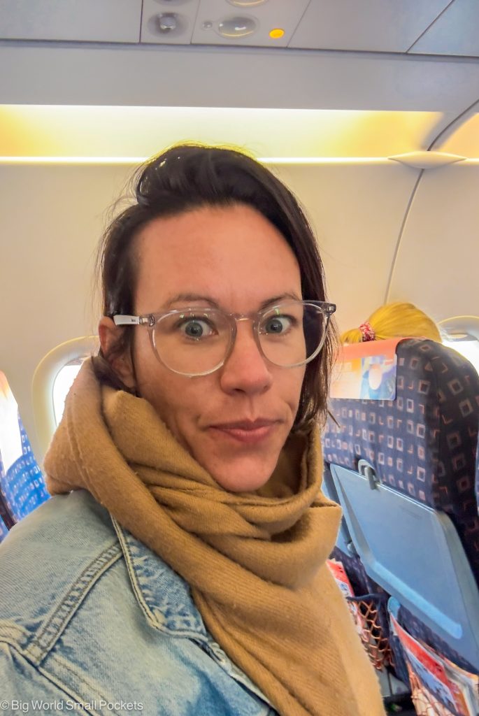 Jersey Flight, easyJet, Me